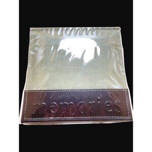 Pioneer Photo Album DA-100SUM Memories Design Green Velvet & Leather Cover 100 P